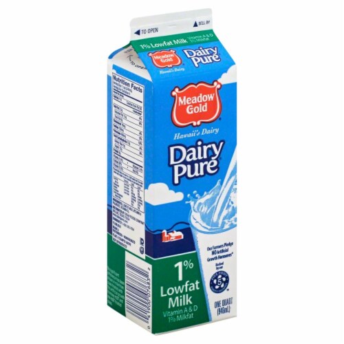 Dairy Pure 1% Milk Perspective: front