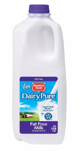 Dairy Pure Fat Free Skim Milk Perspective: front