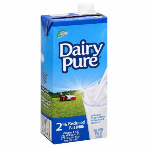 Dairy Pure 2% Reduced Fat Milk Perspective: front