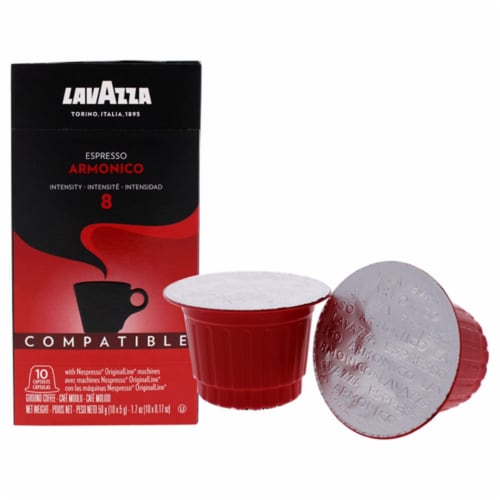 LavAzza Coffee Capsules for Nespresso Original Machines Armonico