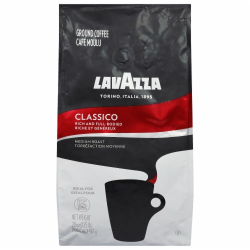 LavAzza Classico Medium Roast Ground Coffee, 20 oz - Harris Teeter