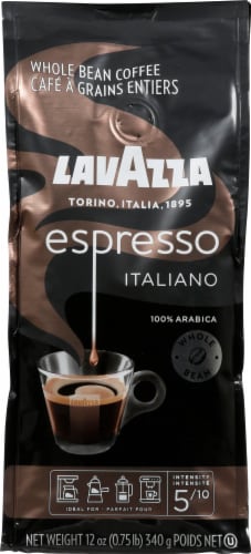 LavAzza Espresso Italiano Medium Roast Whole Bean Coffee, 12 oz - Kroger