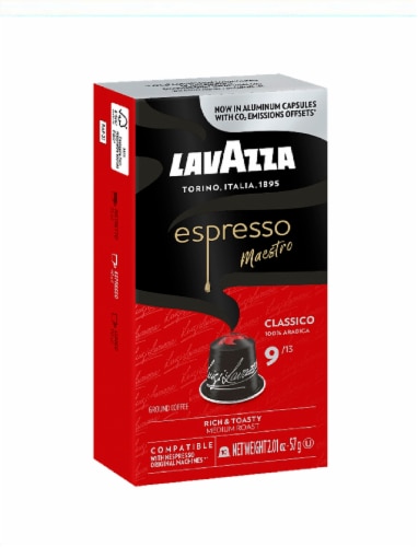 Lavazza Classico Ground Coffee Blend, Medium Roast, 12 Oz