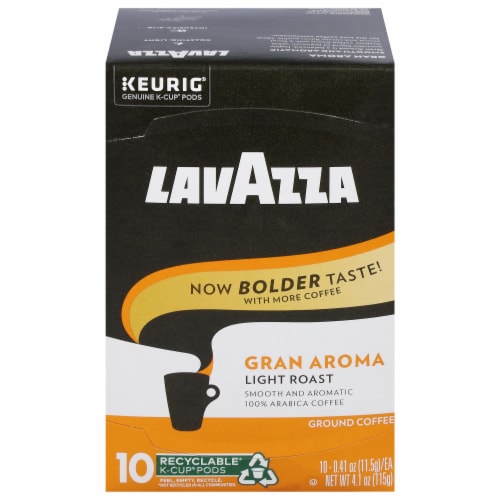 LavAzza Gran Aroma Light Roast K-Cup Coffee Pods Perspective: front