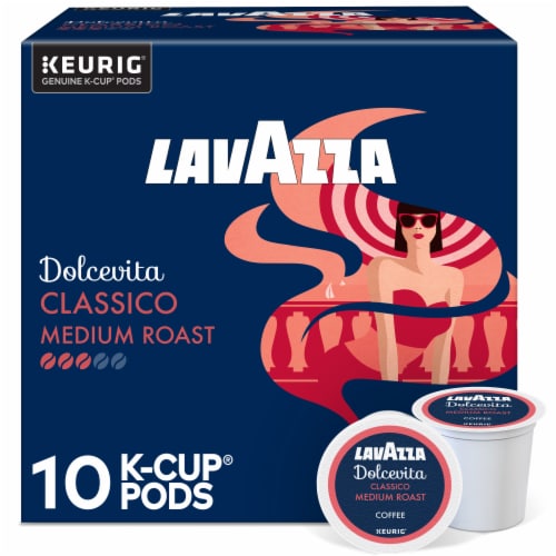 LavAzza Classico Medium Roast K-Cups, 10 ct / 0.41 oz - Mariano's