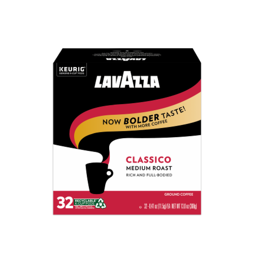 LavAzza Classico Medium Roast K-Cup ® Coffee Pods Perspective: front