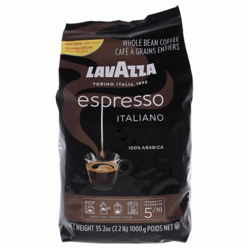 Caffe Espresso Medium Roast Whole Bean Coffee by Lavazza for Unisex - 35.2  oz Coffee, 35.2 oz - Kroger