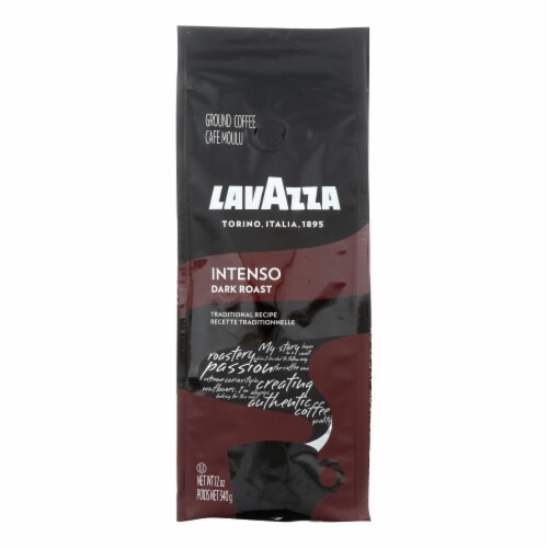 Lavazza Intenso Dark Roast Coffee's Perspective: front