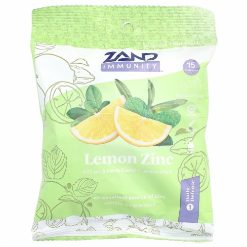 Zand Lemon Herbalozenge Perspective: front