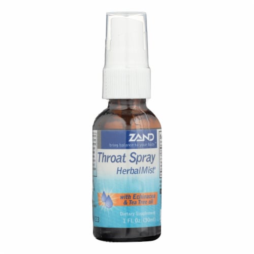 ZAND HerbalMist Throat Spray Perspective: front