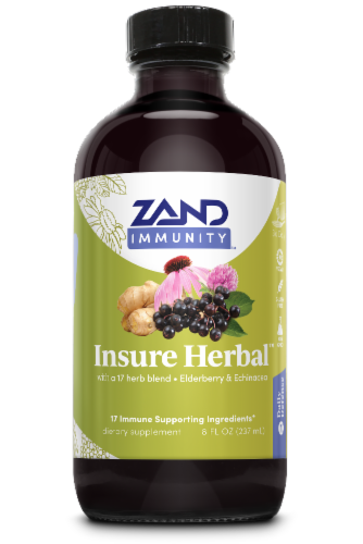 Zand Immunity™ Insure Herbal™ Immune Support Perspective: front