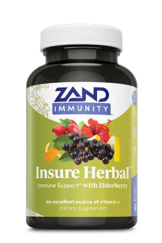Zand Immunity™ Insure Herbal Immune Support Dietary Supplement Capsules Perspective: front