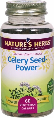 Nature's Herbs Celery Seed-Power® Capsules Perspective: front