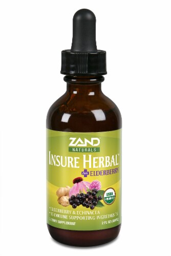 Zand® Naturals Insure Herbal™ Plus Elderberry Immune Support Perspective: front