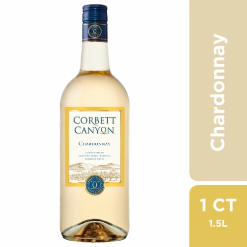 Corbett Canyon Chardonnay White Wine Perspective: front