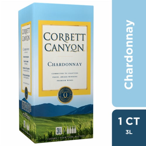 Corbett Canyon Chardonnay White Wine Perspective: front