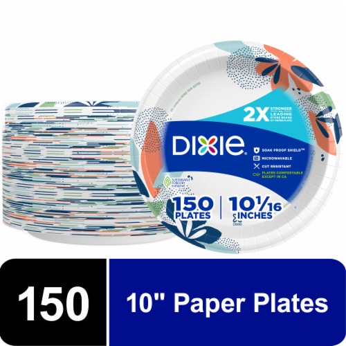 Dixie Everyday 10″ Paper Plates