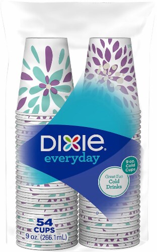 Dixie Everday Printed Paper Cups, 9 oz - Kroger