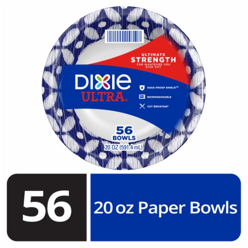 Dixie Ultra® Ultimate Strength Paper Bowls Perspective: front