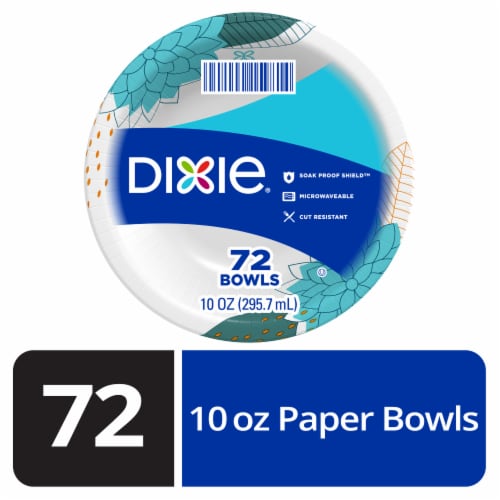 Dixie Everyday Printed Paper Bowls Perspective: front