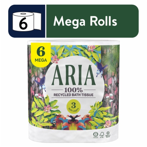 ARIA® Mega Toilet Paper Rolls