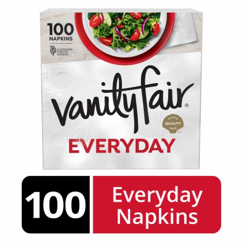 Vanity Fair® Everyday Disposable Paper Napkins Perspective: front