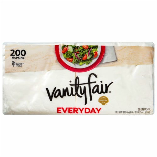 Vanity Fair® Everyday Disposable Paper Napkins Perspective: front