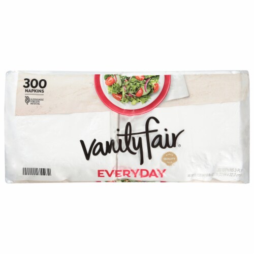 Vanity Fair® Everyday Disposable Paper Napkins Perspective: front