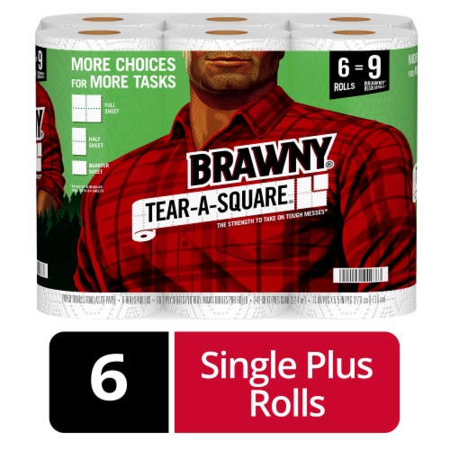 Brawny® Tear-A-Square® Paper Towels