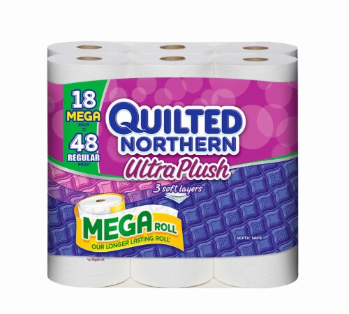 Quilted Northern Ultra Plush Mega Roll Bath Tissue Perspective: front