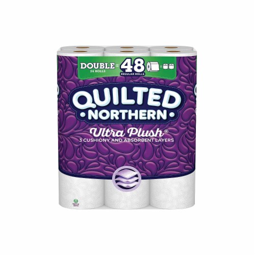 Quilted Northern Ultra Plush 3-Ply Toilet Paper Perspective: front