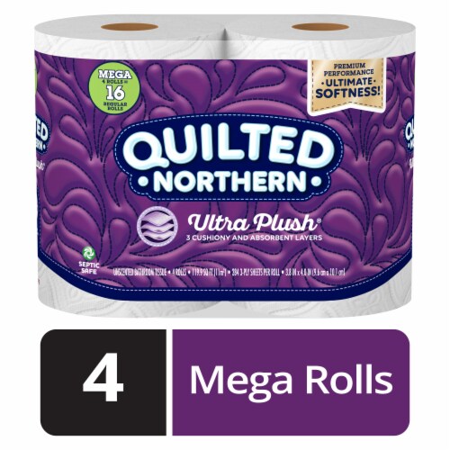 Quilted Northern Ultra Soft & Strong Sustainable Comfort 2-Ply Toilet  Paper, 6-Mega Rolls