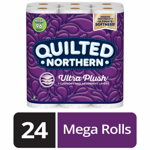 Quilted Northern Ultra Plush® Toilet Paper Perspective: front