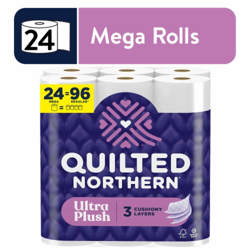 Quilted Northern Ultra Plush® Toilet Paper Perspective: front