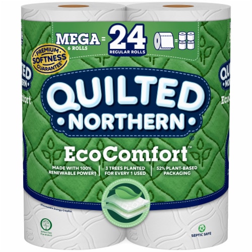 Quilted Northern EcoComfort Mega Rolls Bath Tissue, 6 rolls - Pick 'n Save