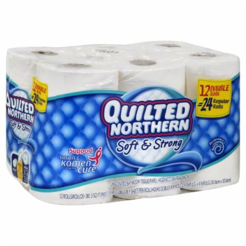 Quilted Northern Soft & Strong Bath Tissue Perspective: front