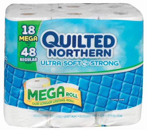 Quilted Northern Ultra Plush Mega Roll Toilet Paper, 18 rolls - Kroger