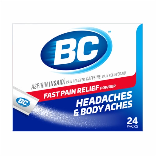 BC Original Strength Pain Relief Powder Perspective: front