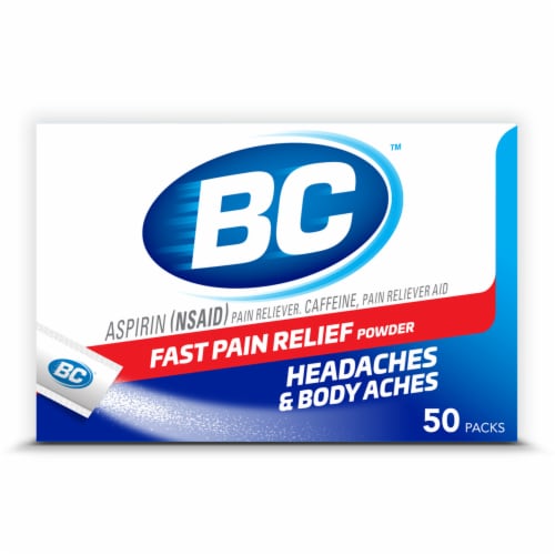 BC Original Strength Pain Relief Powder Perspective: front