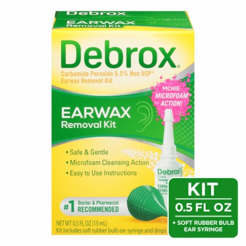 Debrox Earwax Removal Kit Perspective: front