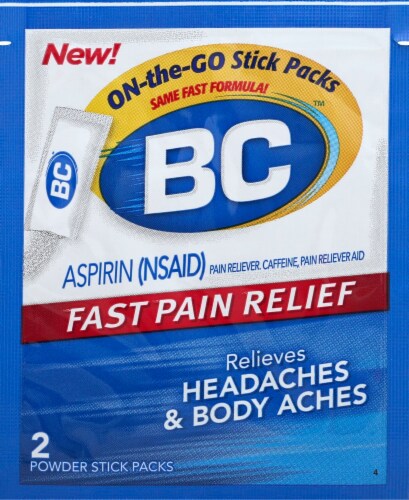 BC On-the-Go Powder Stick Packs Perspective: front