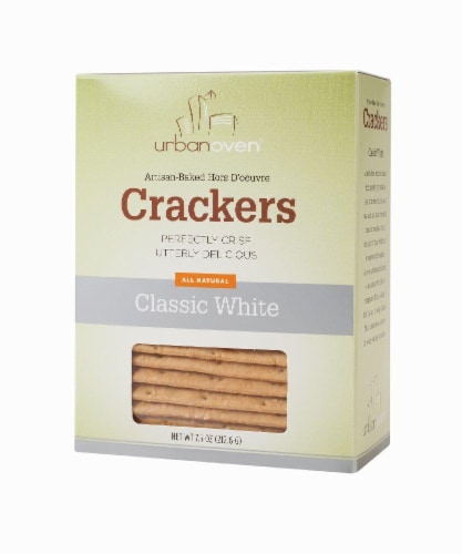 Urban Oven All Natural White Classic Crackers Perspective: front