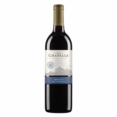 Ste. Chapelle Chateau Series Merlot Red Wine Perspective: front