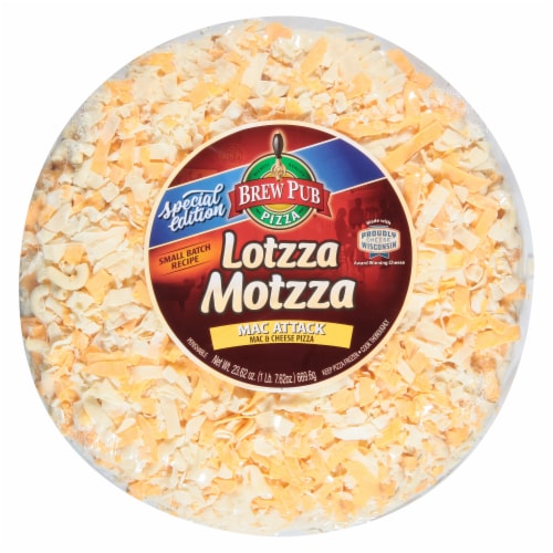 Brew Pub® Lotzza Motzza Mac Attack Mac & Cheese Pizza Perspective: front