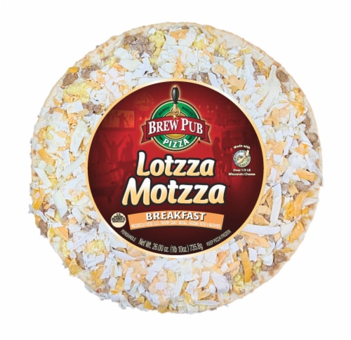 Brew Pub Pizza® Lotzza Motzza Breakfast Pizza Perspective: front
