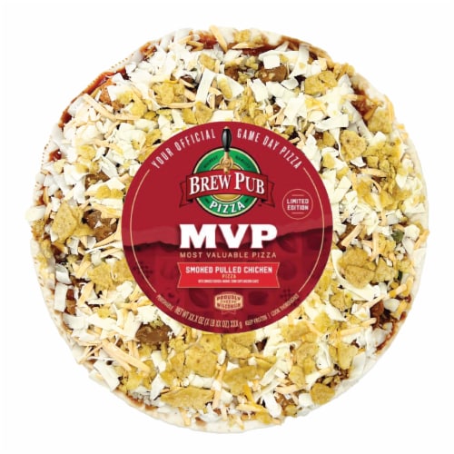 Brew Pub™ MVP™ BBQ Smoked Chicken Pizza Perspective: front