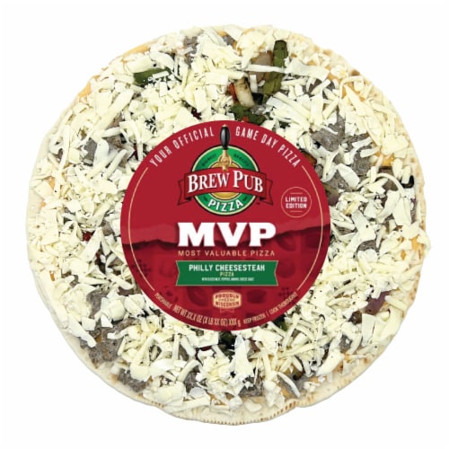 Brew Pub™ MVP™ Philly Style Cheesesteak Pizza Perspective: front