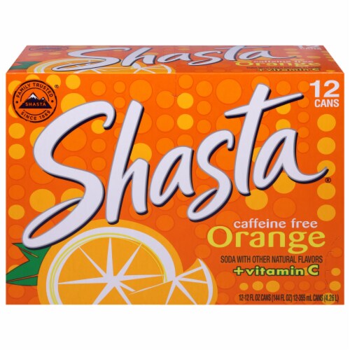 Shasta® Orange Soda Perspective: front