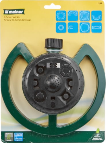 Melnor 8-Pattern Sprinkler Perspective: front