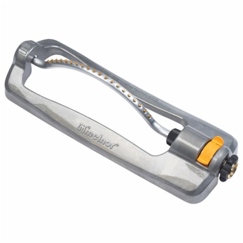 Melnor XT Turbo Oscillating Sprinkler with Brass Nozzles Perspective: front